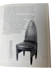 Art Deco Amsterdamse School High-Back Side Chair by Michel de Klerk, 1916/1925